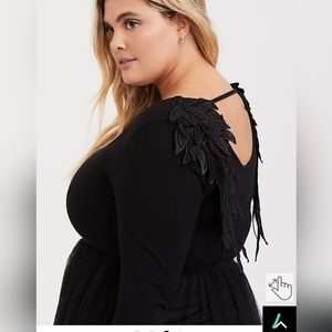 Black Wing Dress